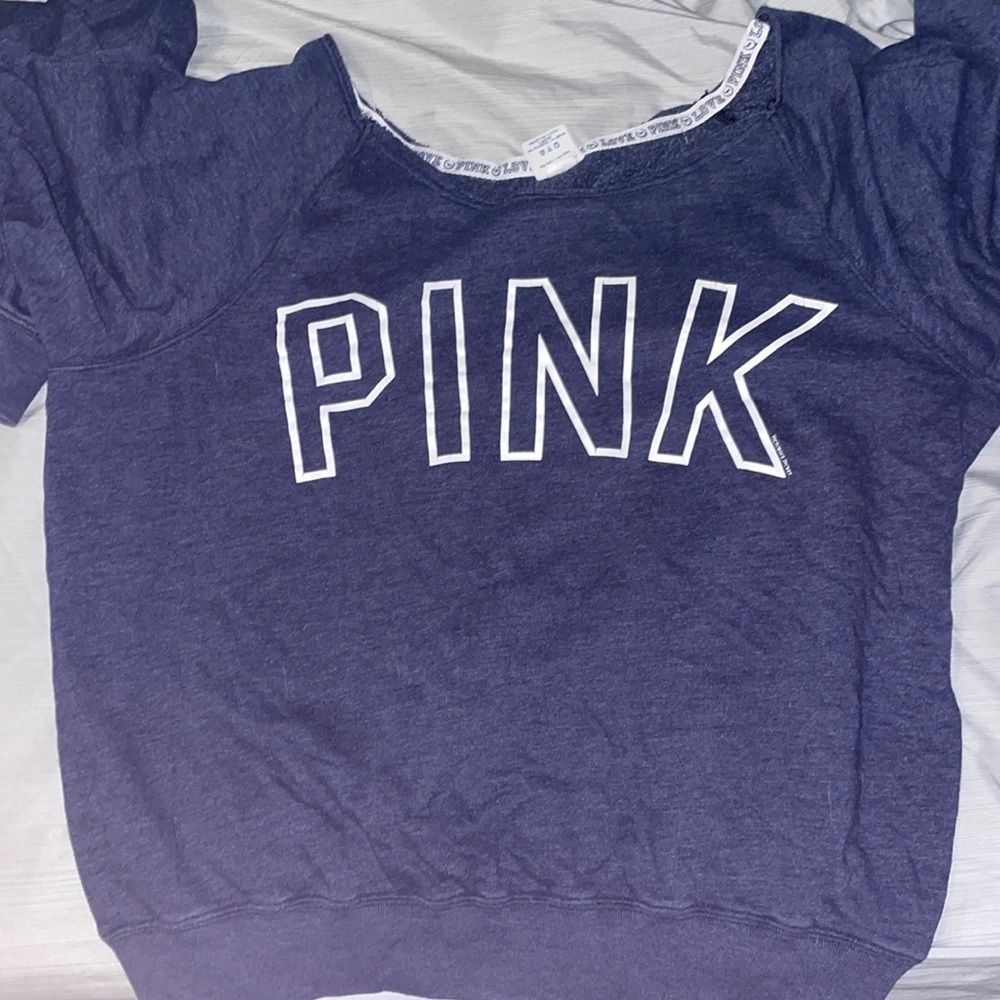 Victoria’s Secret pink sweatshirt